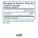 Vital Nutrients cápsulas textura cercana, veganas y sin rellenos