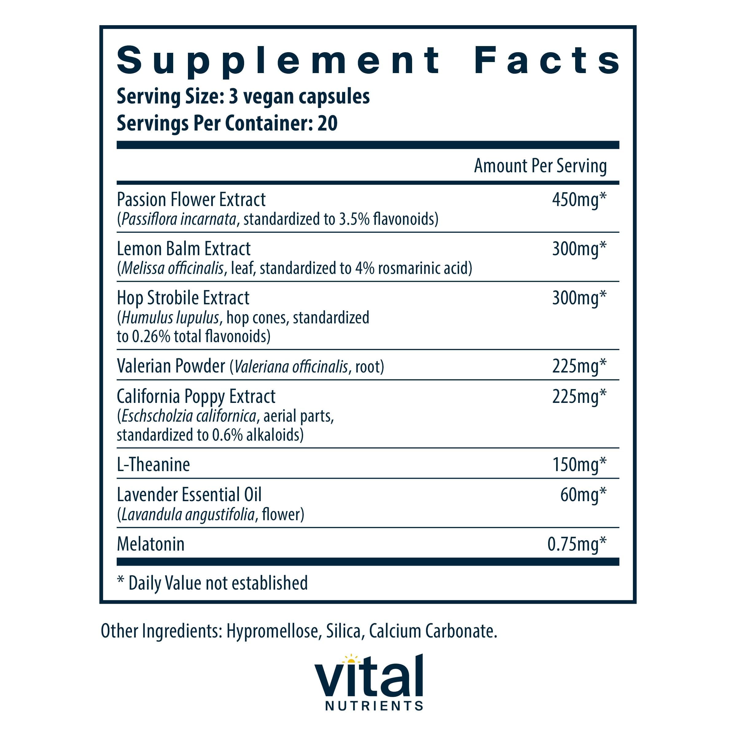 Vital Nutrients textura de cápsulas veganas, visual de pureza