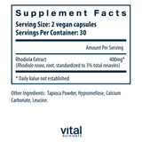Vital Nutrients detalle de cápsulas mostrando textura y pureza