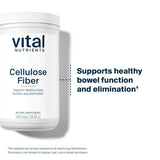 Vital Nutrients cucharada de polvo disolviéndose en agua para uso fácil
