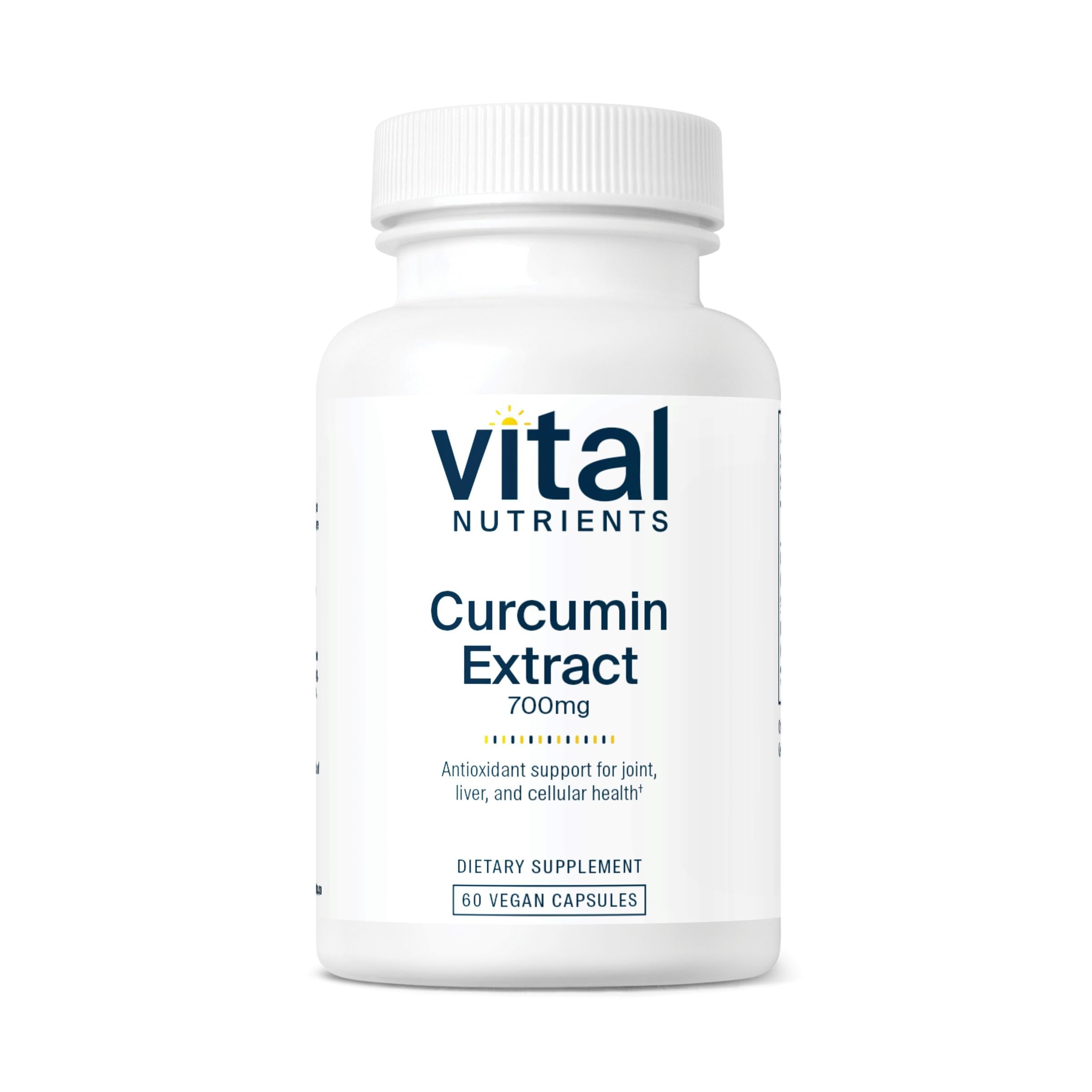 Vital Nutrients frasco frontal mostrando etiqueta y beneficios principales