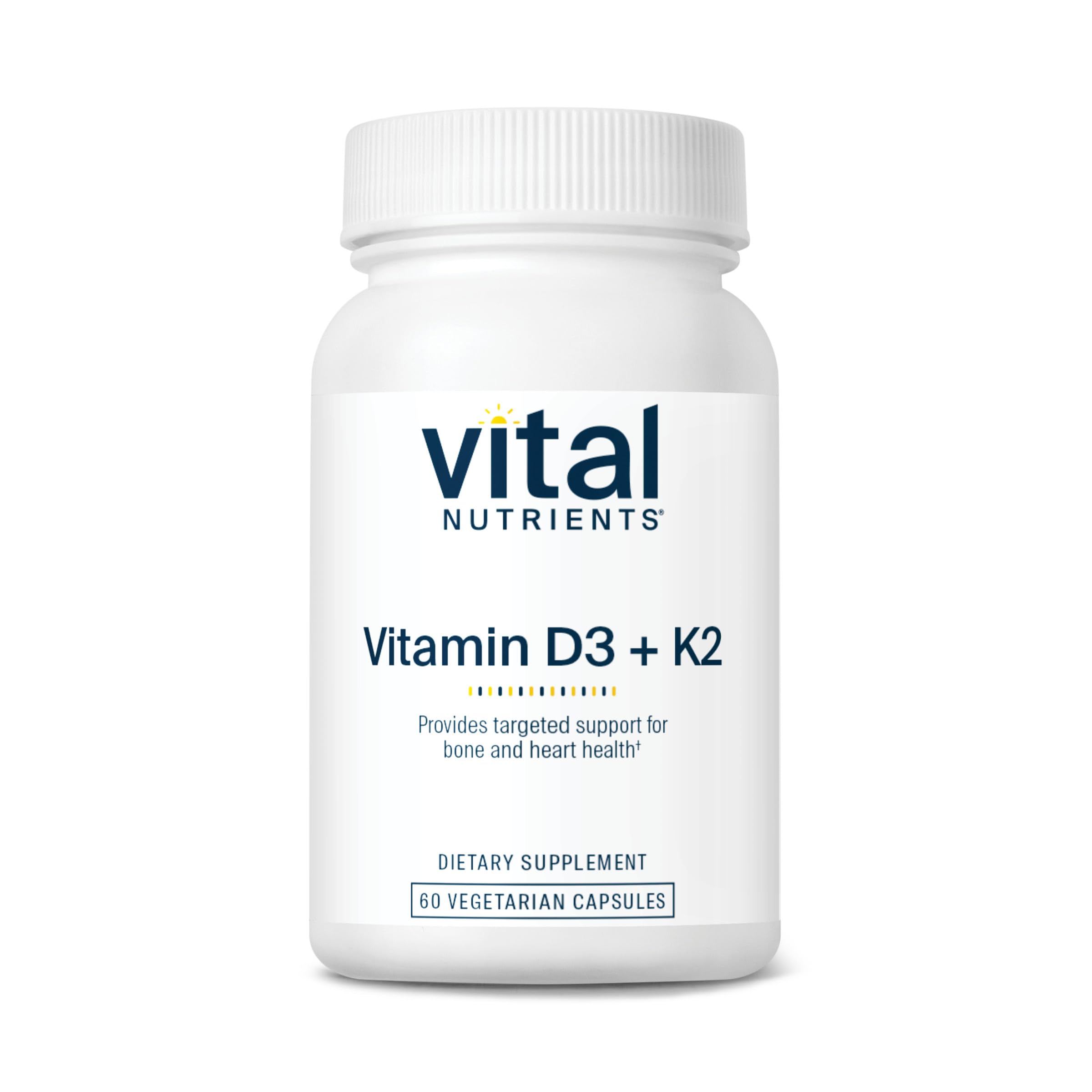 Vital Nutrients vista frontal del envase mostrando la marca y beneficios claros