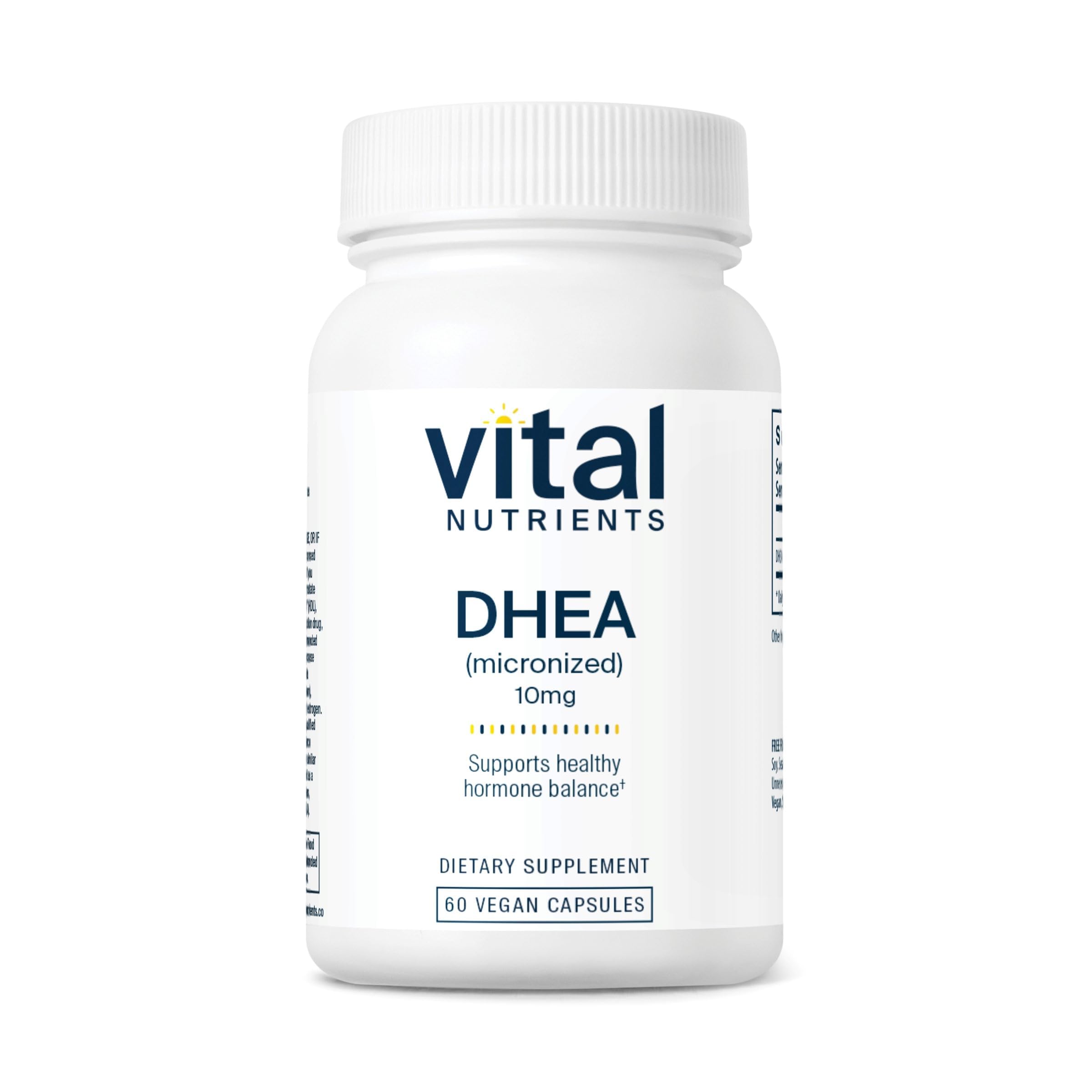Vital Nutrients frasco frontal mostrando cápsulas y etiqueta clara