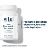 Vital Nutrients cápsula en uso con comida ilustra apoyo digestivo