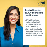 Vital Nutrients producto en dormitorio transmitiendo descanso y ambiente relajante