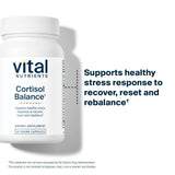 Vital Nutrients etiqueta de ingredientes lista clara de componentes y beneficios