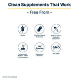 Vital Nutrients etiqueta de ingredientes y certificados, transparencia y pureza