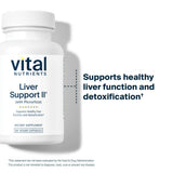 Vital Nutrients etiqueta con lista de ingredientes y certificaciones de calidad