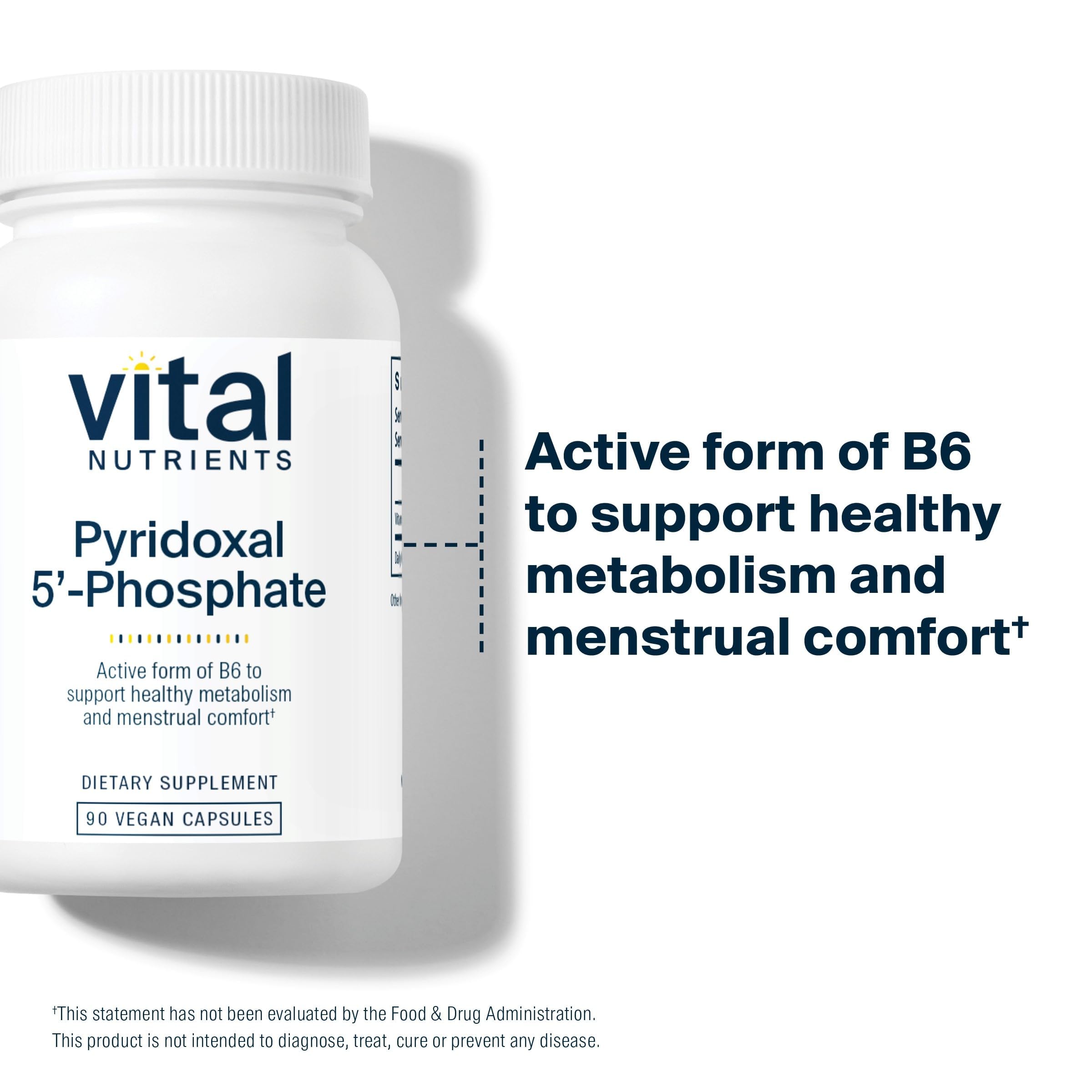 Vital Nutrients etiqueta nutricional legible con información de potencia