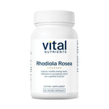 Vital Nutrients frasco delantero Rhodiola para energía cotidiana