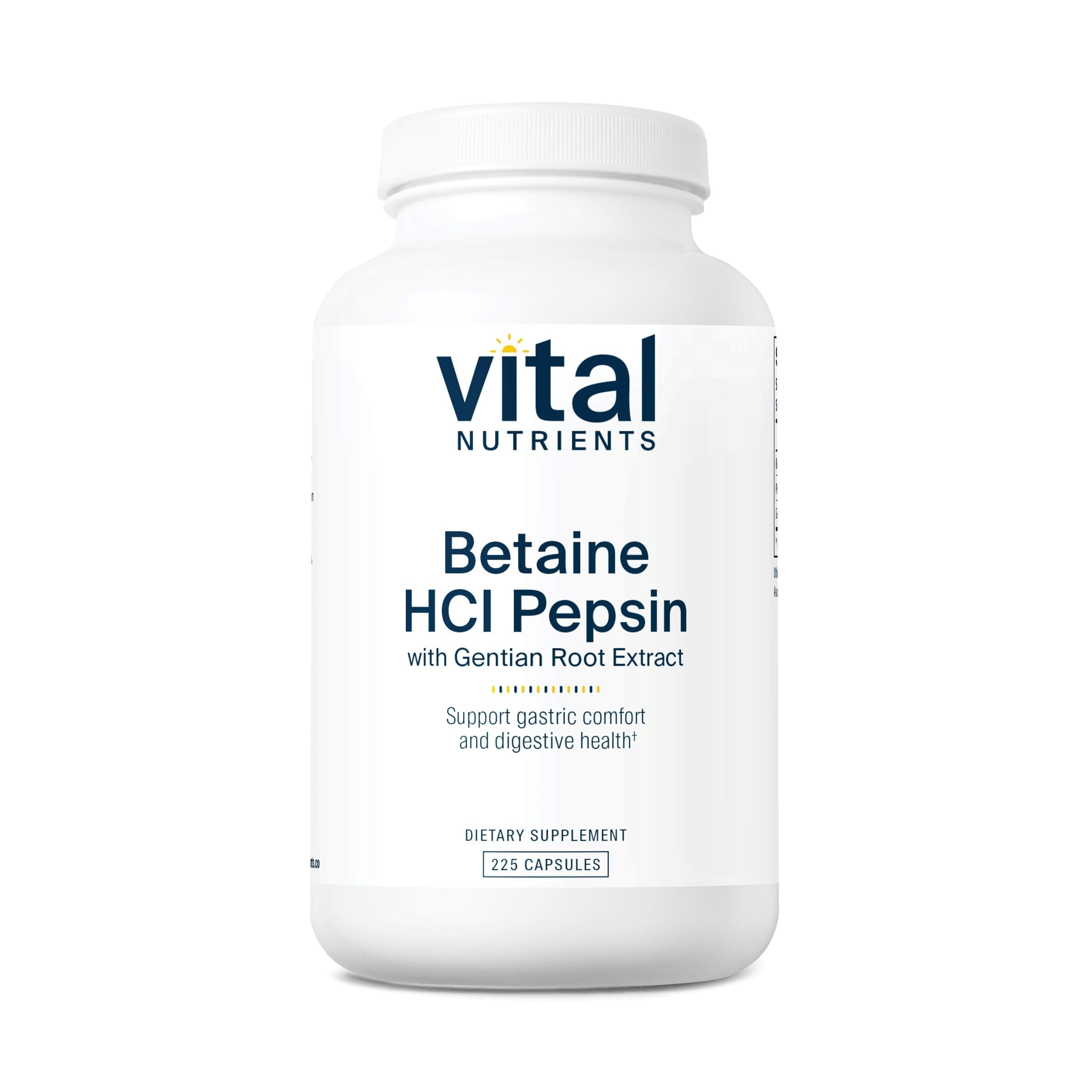 Vital Nutrients frasco frontal mostrando etiqueta clara y confianza en calidad