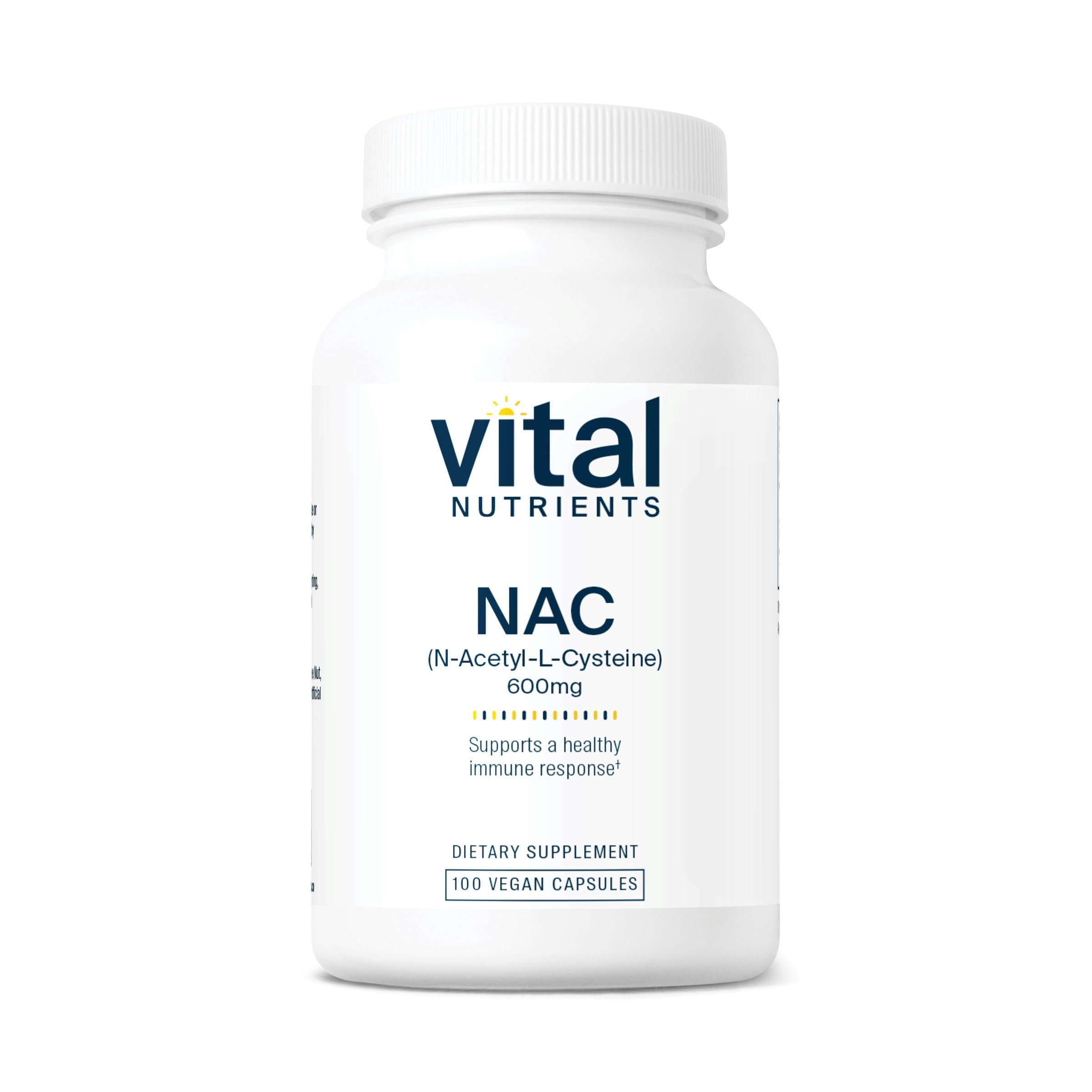 Vital Nutrients vista frontal del envase mostrando la etiqueta y beneficios