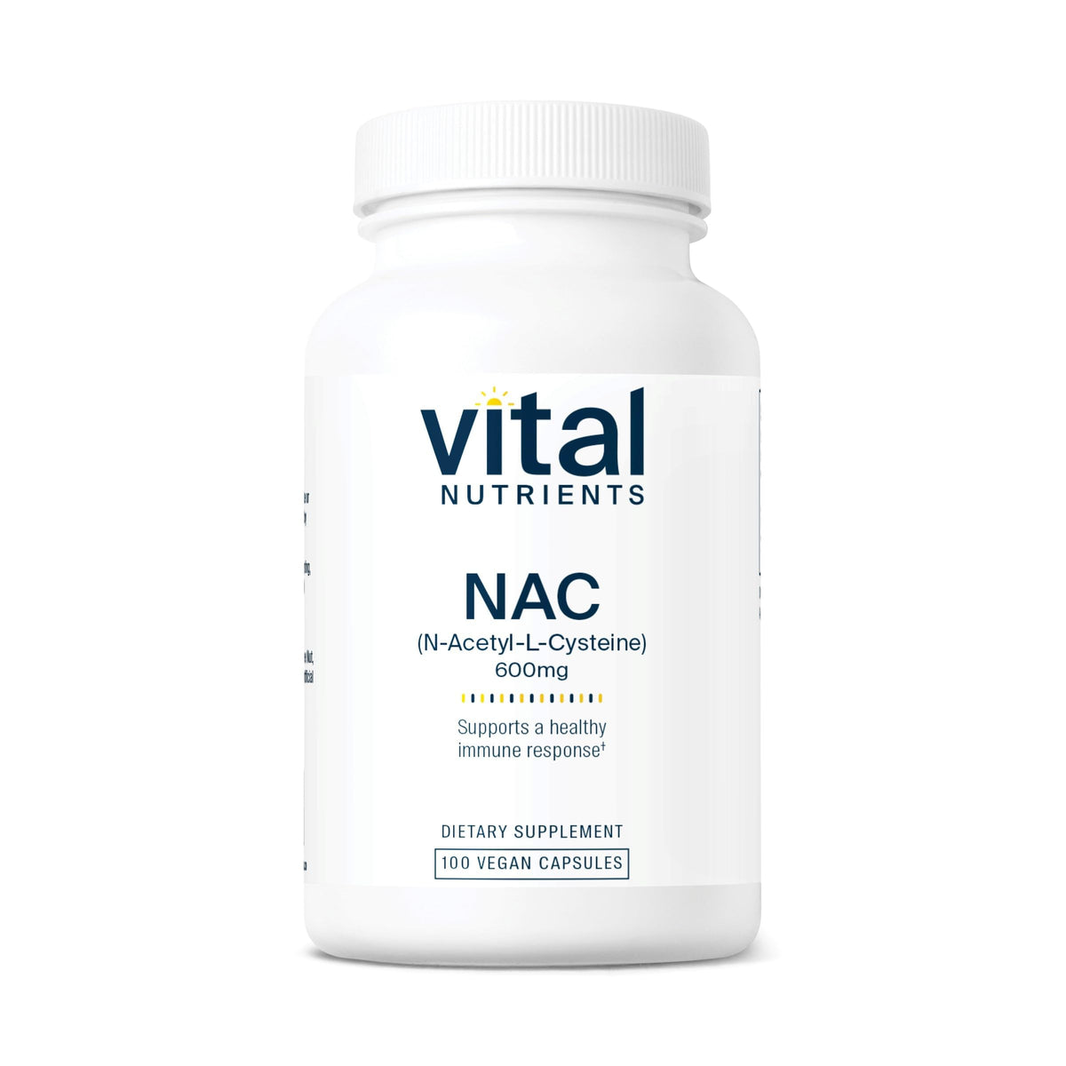 Vital Nutrients vista frontal del envase mostrando la etiqueta y beneficios