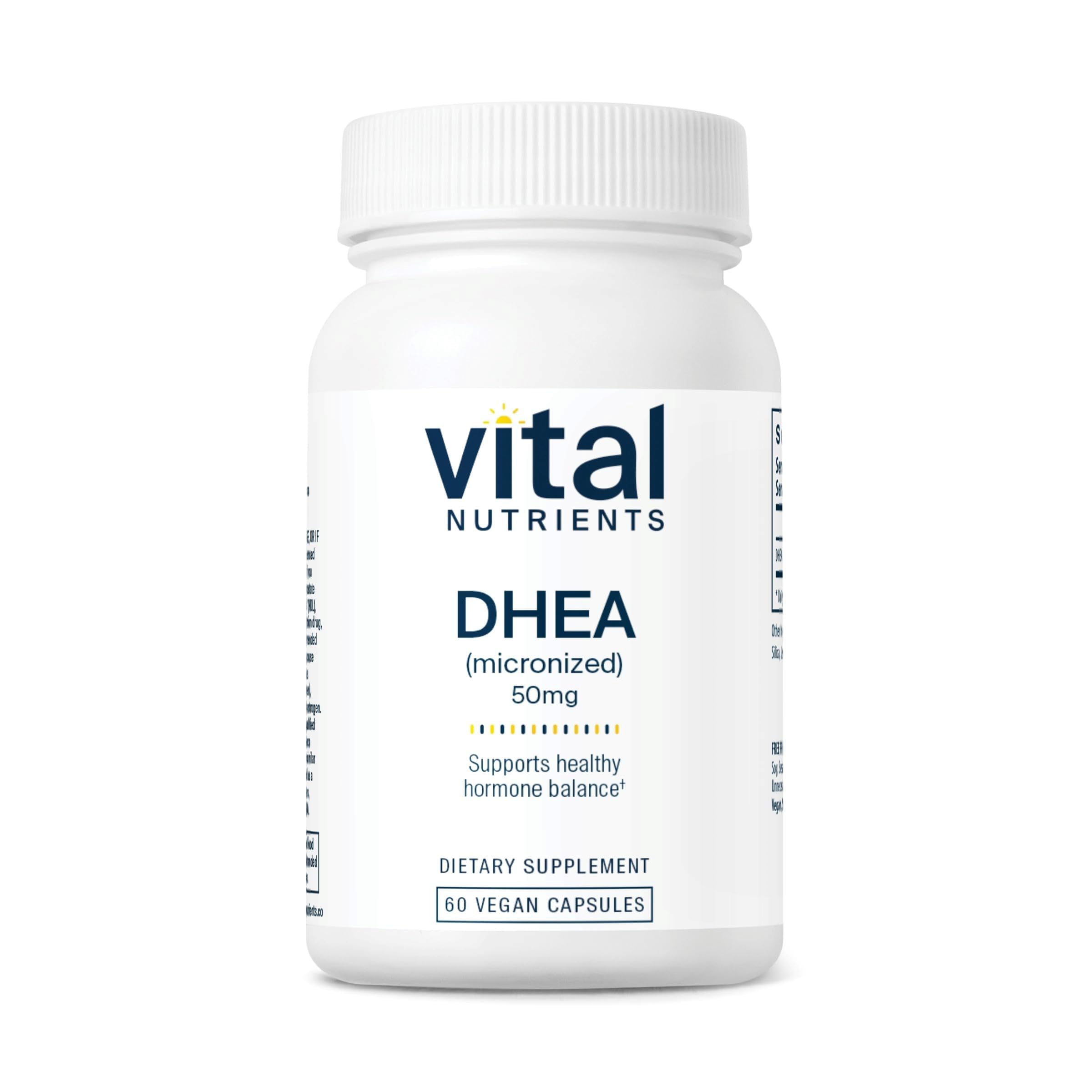 Vital Nutrients frasco frontal mostrando diseño claro y confianza