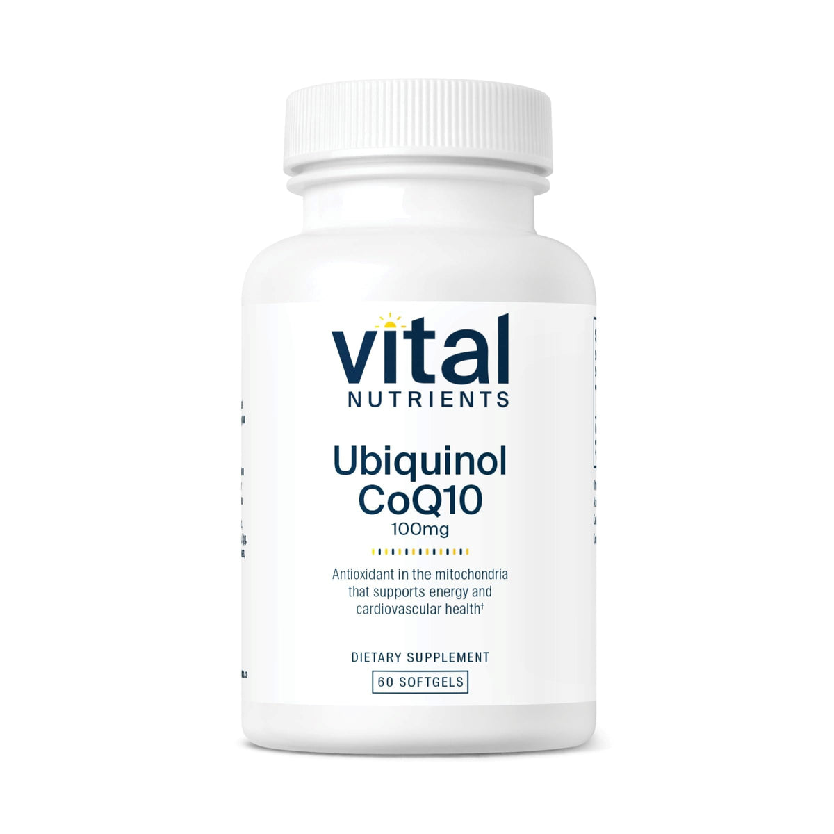 Vital Nutrients frente del envase mostrando etiqueta y beneficios claros
