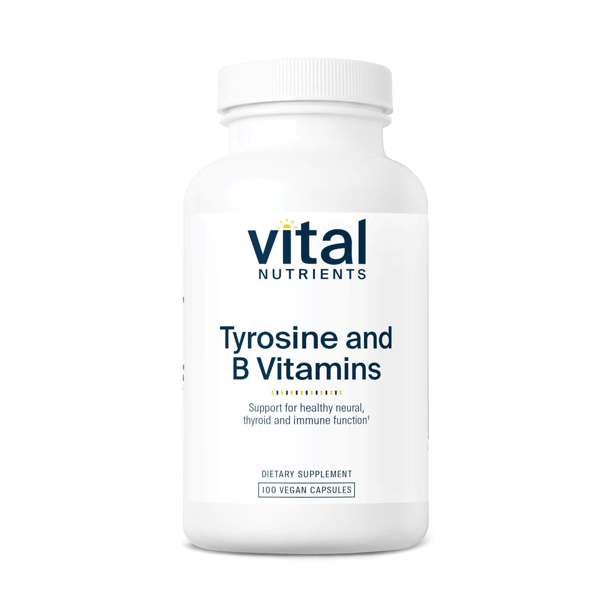 Vital Nutrients envase frontal mostrando diseño y ventaja de fórmula limpia