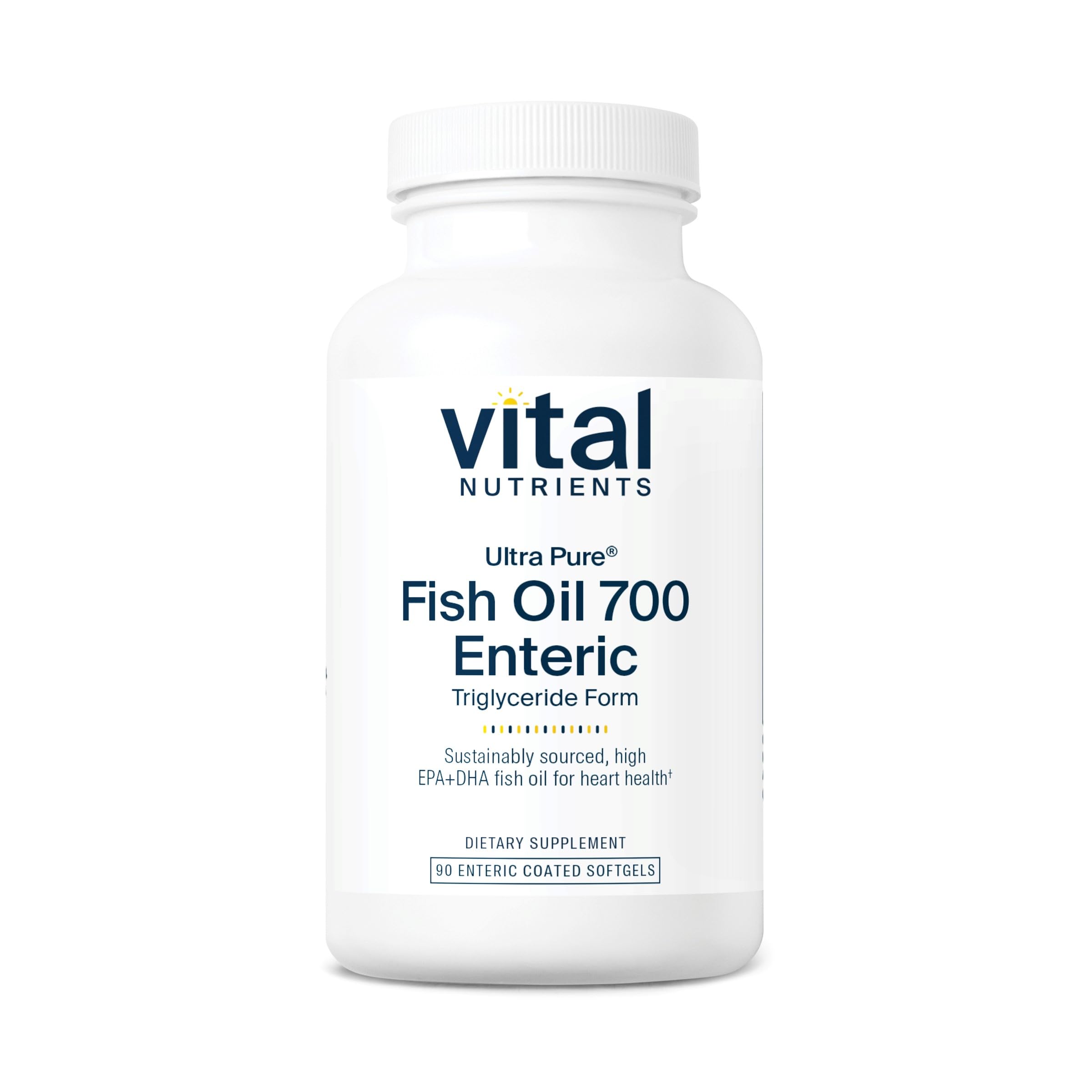 Vital Nutrients envase frontal mostrando etiqueta y cantidad 90 cápsulas, confianza en pureza