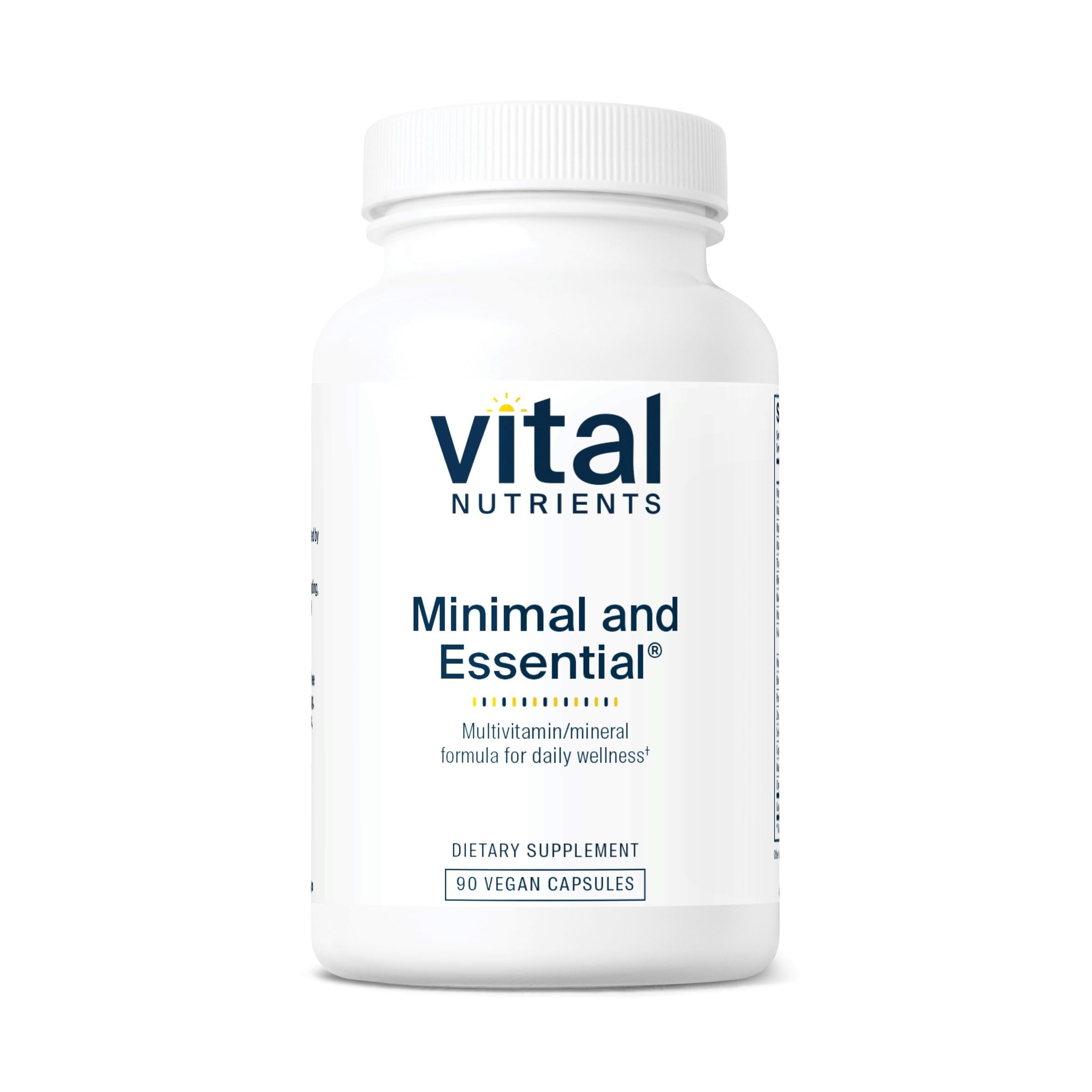 Vital Nutrients frontal del envase mostrando etiqueta clara y beneficios