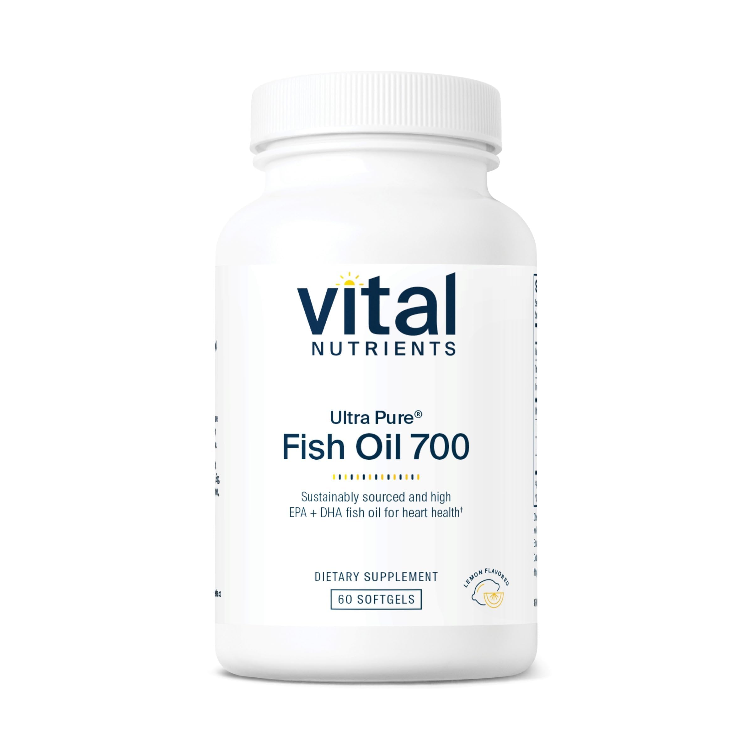 Vital Nutrients frontal del envase mostrando la etiqueta limpia y beneficios clave
