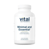 Vital Nutrients frasco frontal mostrando etiqueta clara y beneficios
