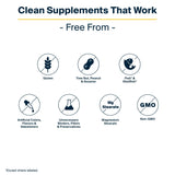 Vital Nutrients etiqueta con lista de ingredientes y certificaciones visibles