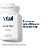 Vital Nutrients ingredientes botánicos ordenados que resaltan efecto calmante