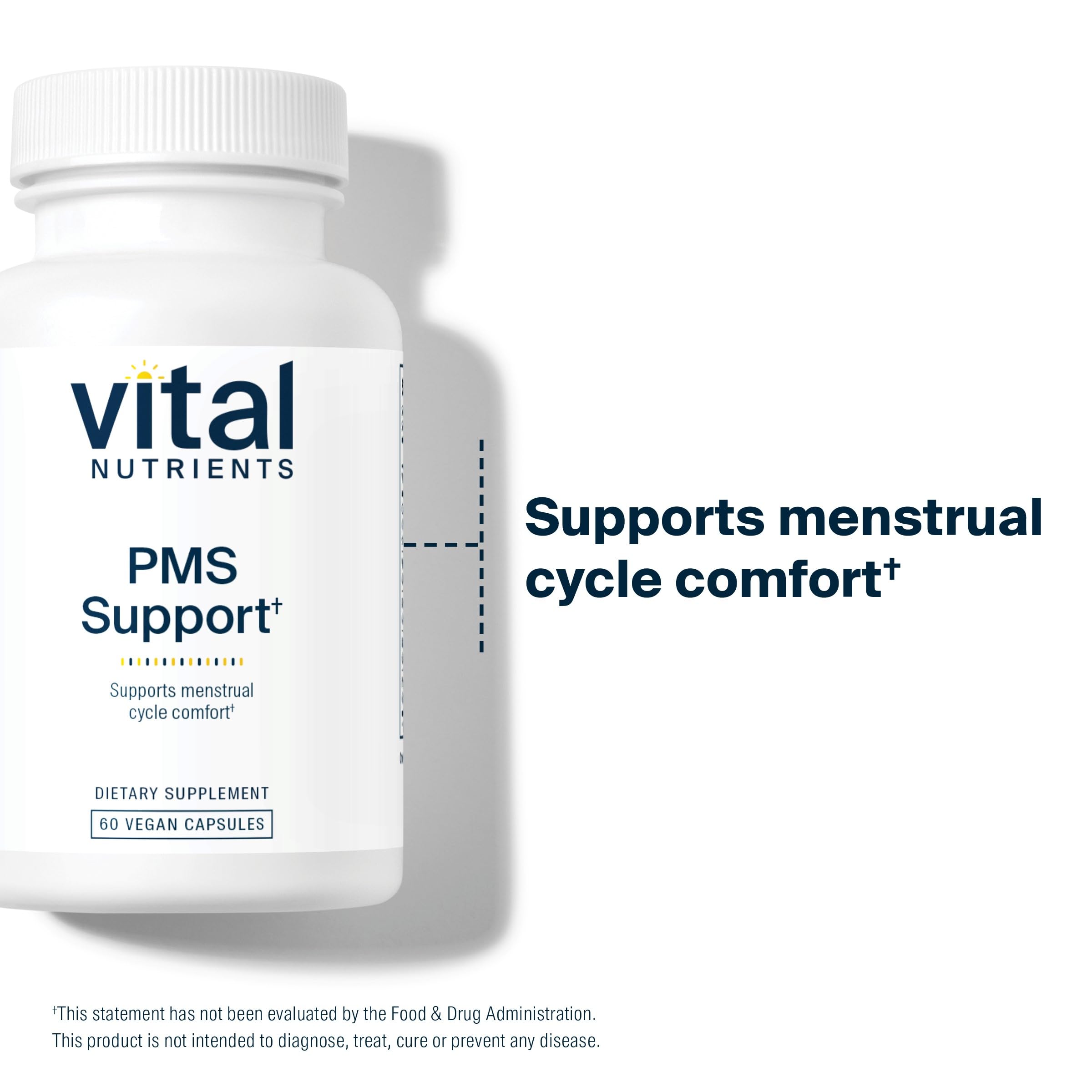 Vital Nutrients ingredientes botánicos organizados que indican formulación limpia