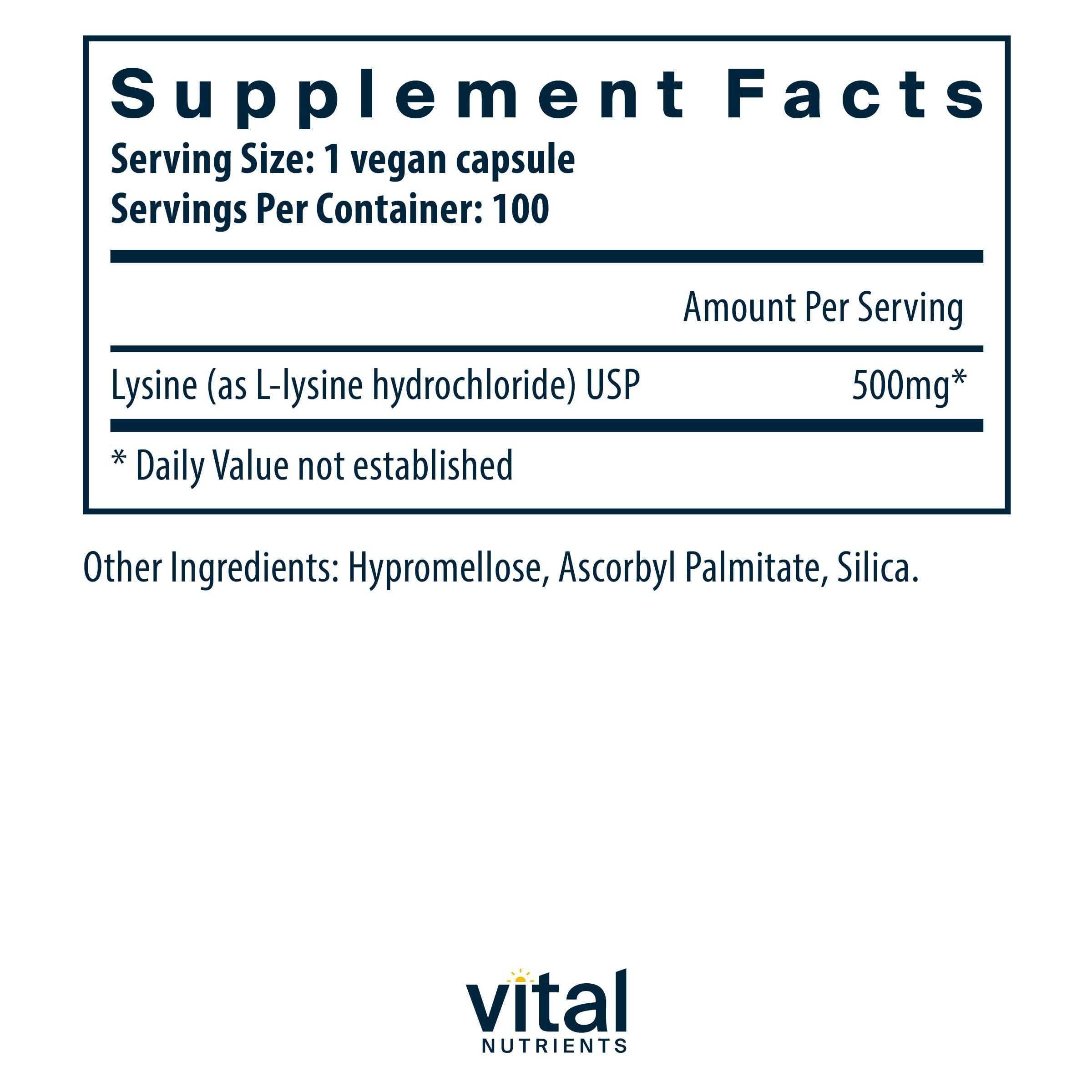 Vital Nutrients botella abierta con cápsulas visibles, fácil consumo
