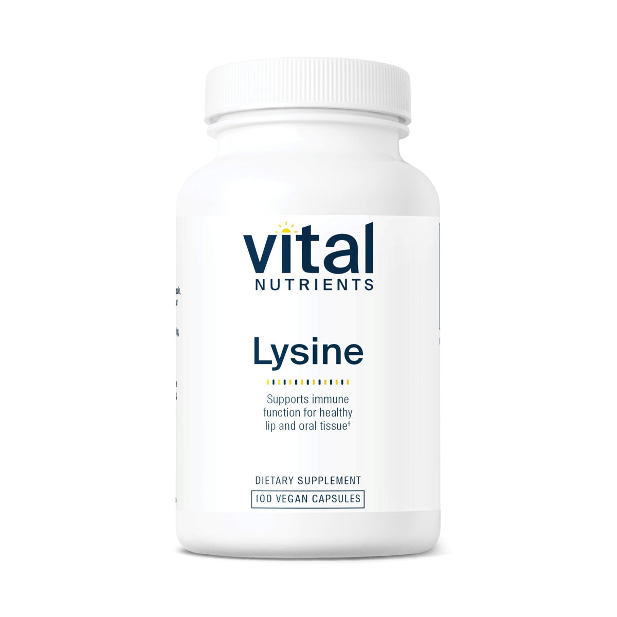 Vital Nutrients frasco frontal muestra etiqueta clara y beneficios