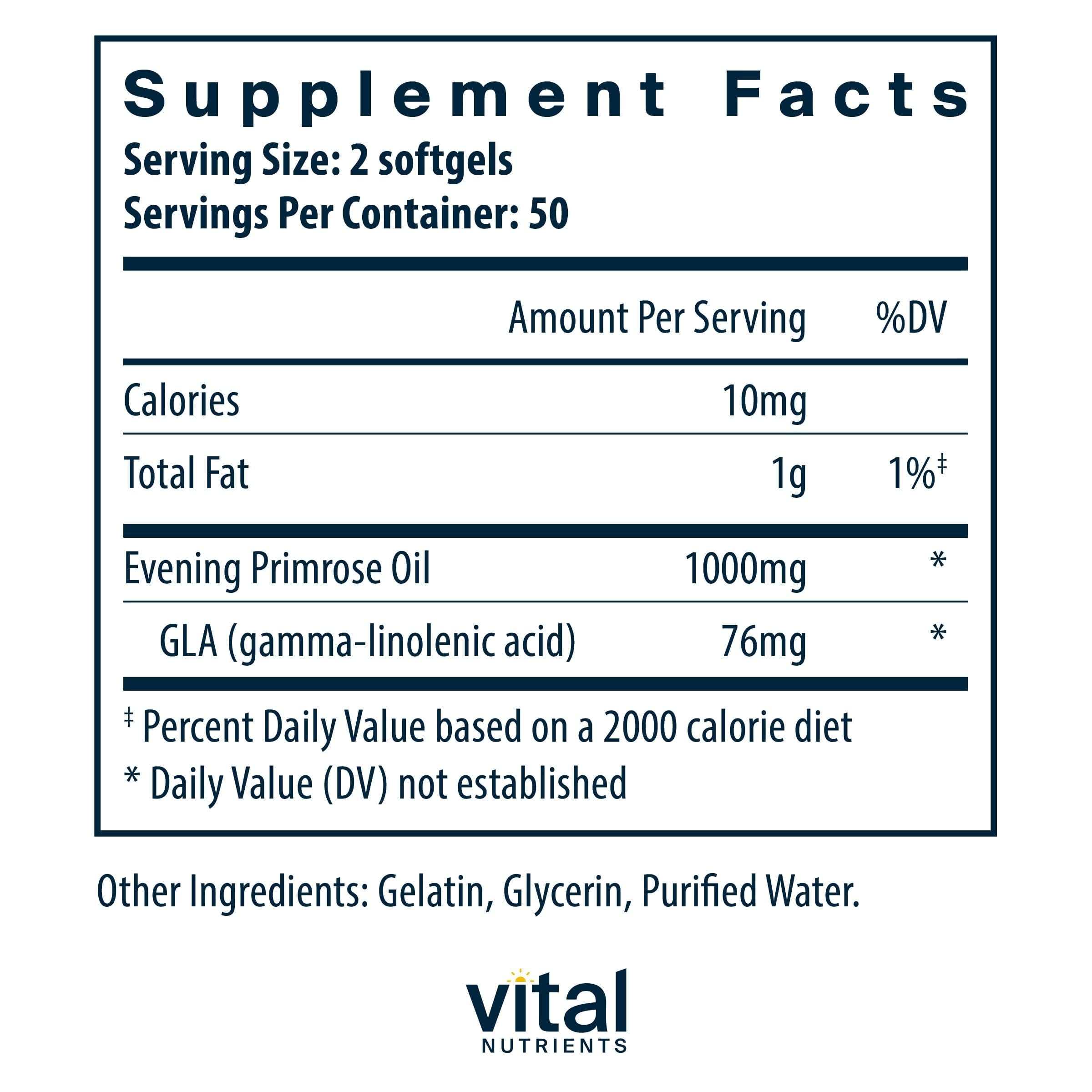 Vital Nutrients cápsula blanda en primer plano que revela textura suave