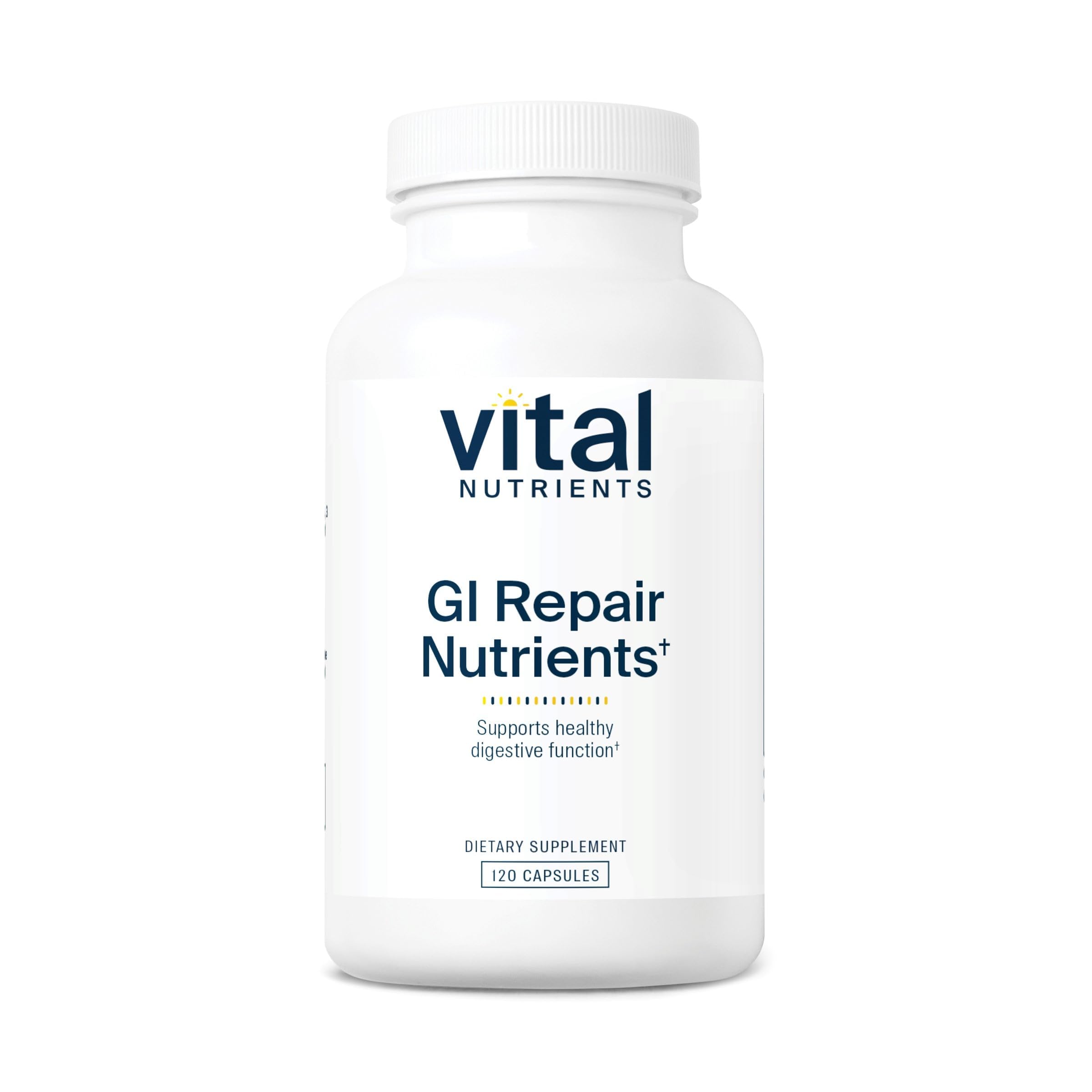 Vital Nutrients presentación frontal del envase mostrando beneficios y tamaño