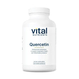 Vital Nutrients envase frontal de Quercetin 500 mg, presentación clara y beneficios de pureza