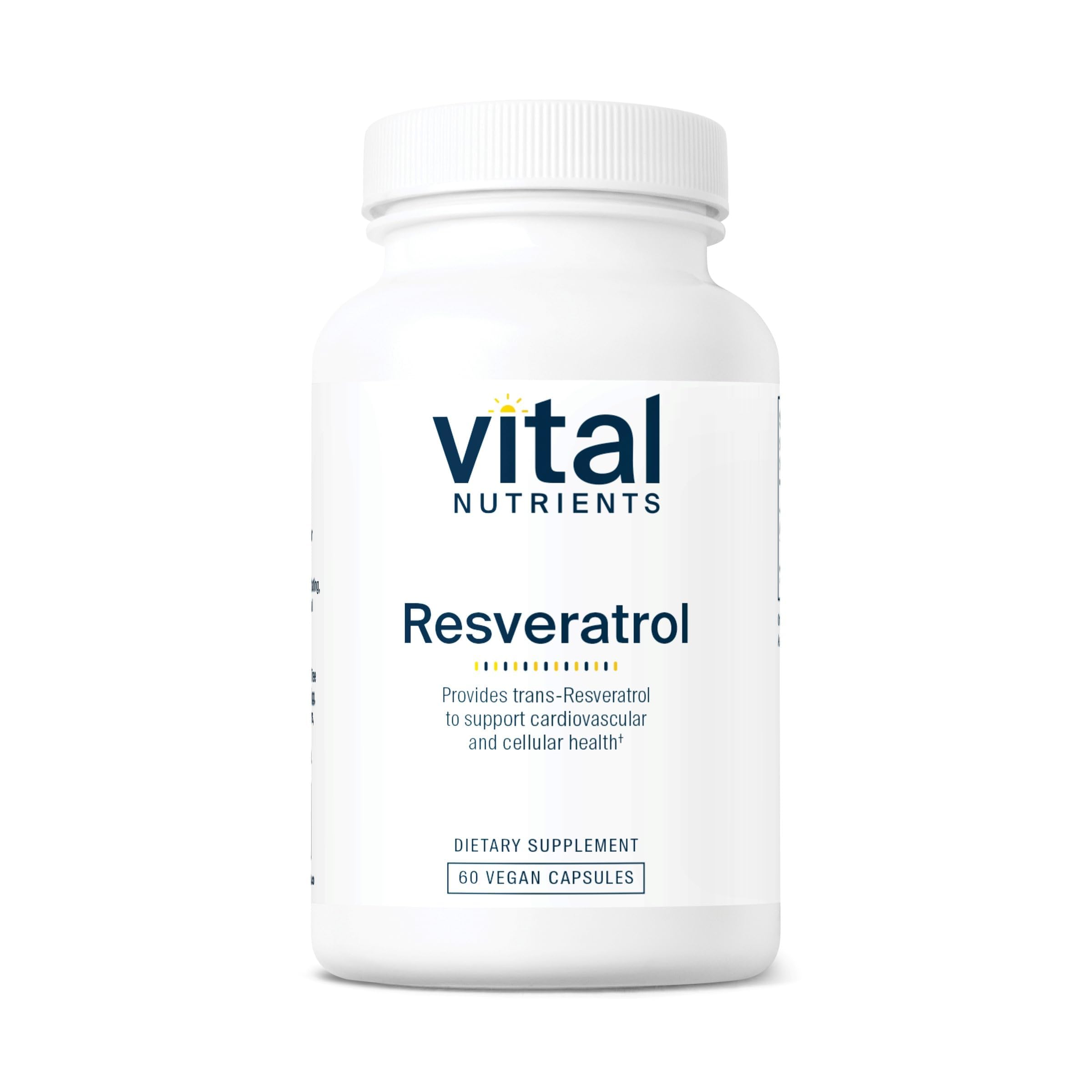 Vital Nutrients frasco frontal mostrando diseño claro y dosis