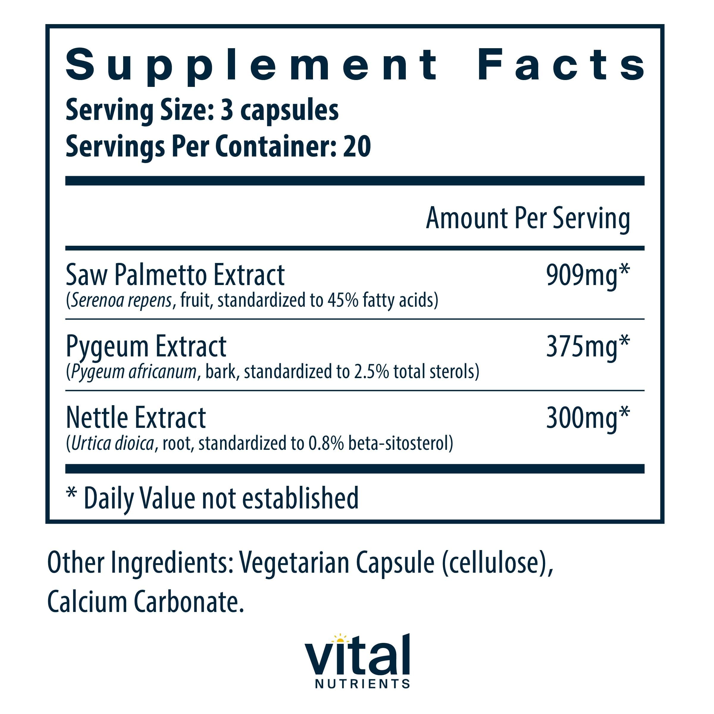 Vital Nutrients cápsula vegana en primer plano, fácil de tragar