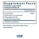 Vital Nutrients cápsula en mano para fácil toma y conveniencia