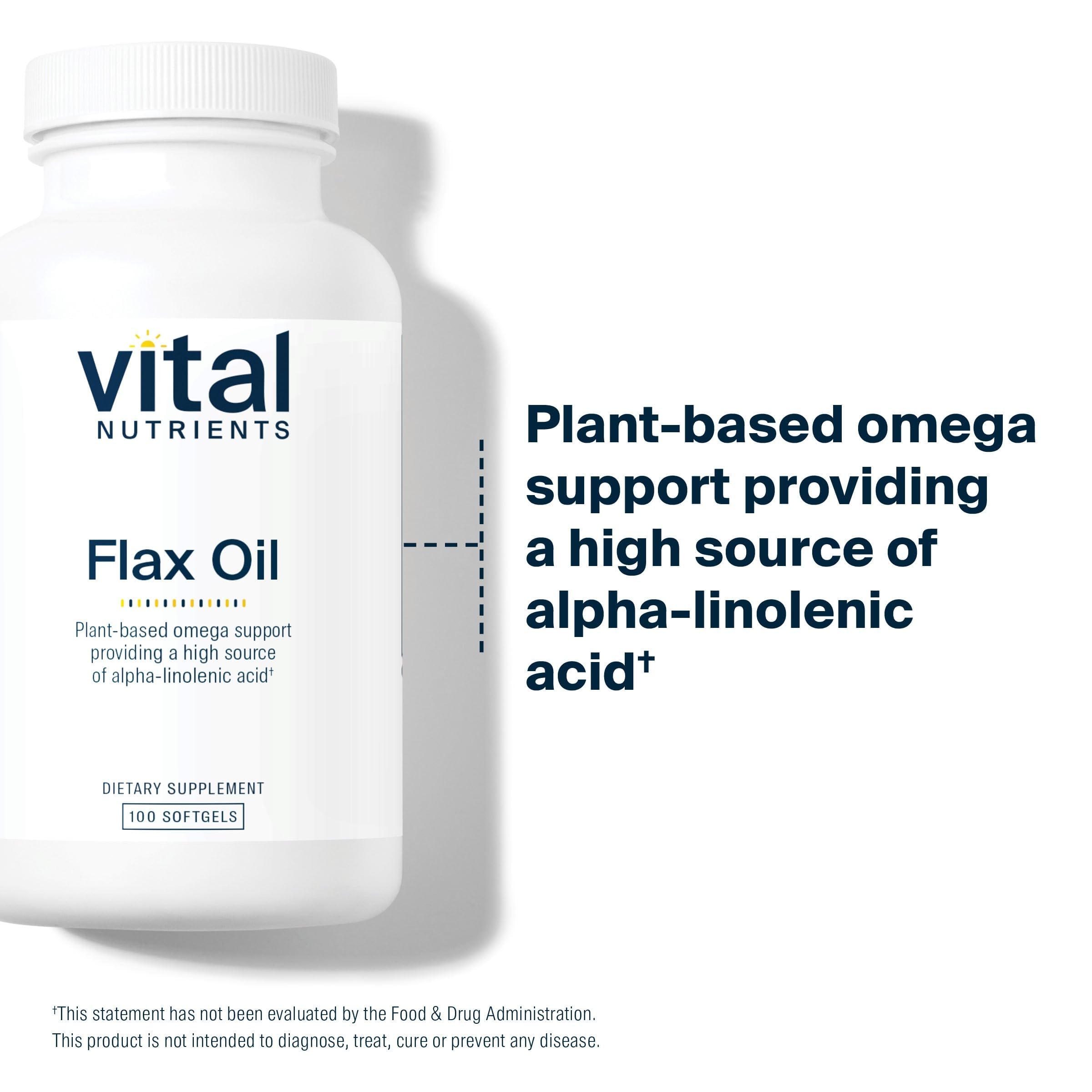 Vital Nutrients gota de aceite que ilustra pureza y prensado en frío