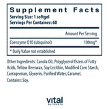 Vital Nutrients primer plano de cápsula blanda destacando textura y pureza