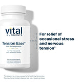 Vital Nutrients suplemento en escritorio, representa uso para relajación diaria