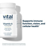 Vital Nutrients aceite de cápsula visible para mejor biodisponibilidad del retinol