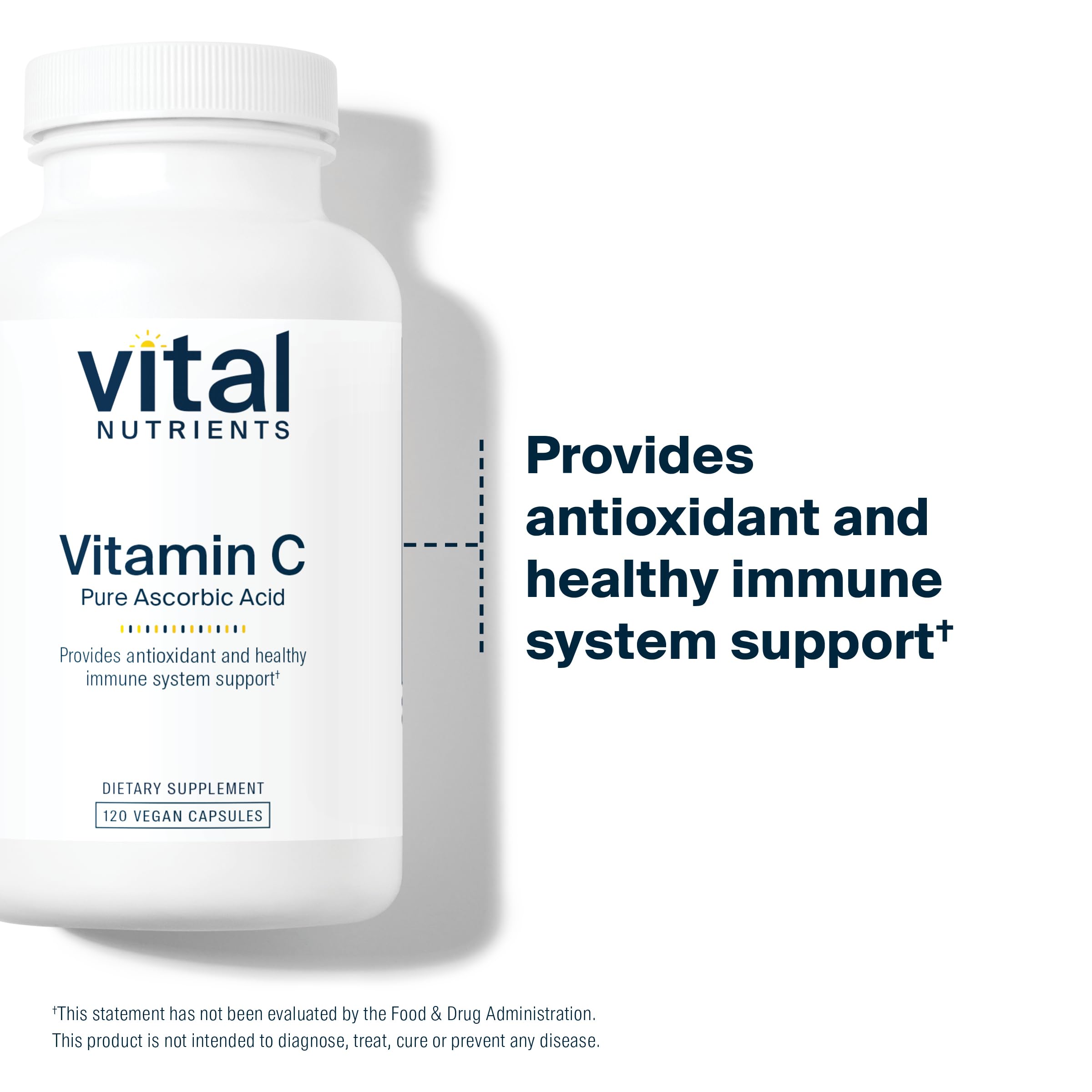 Vital Nutrients envase en entorno natural que sugiere fórmula limpia