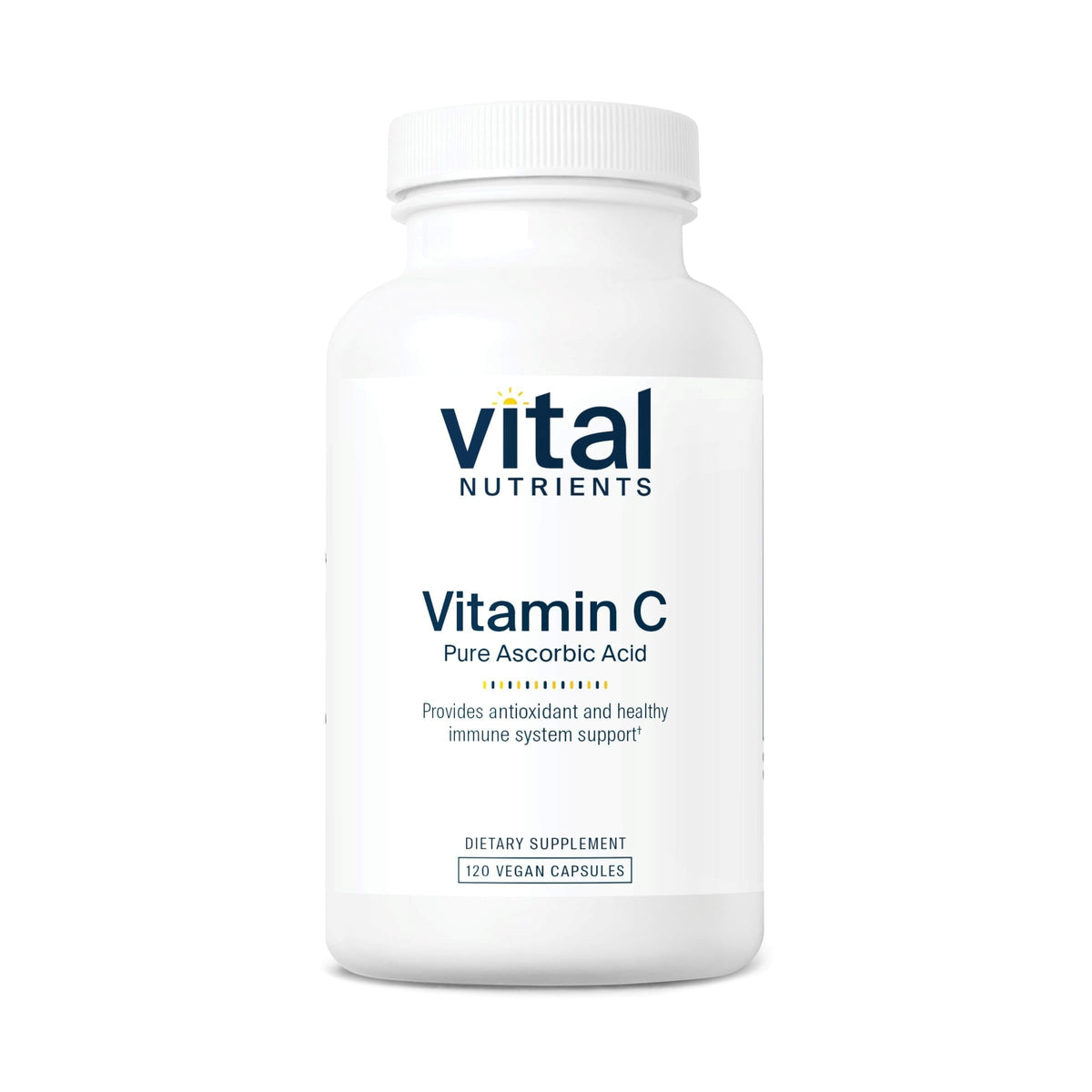 Vital Nutrients vista frontal del envase, presentación clara y profesional
