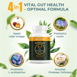 VITAL NUTRITIVE caja abierta con cápsulas ordenadas para 30 días