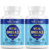 Vital NUTRITIVE frente del frasco mostrando etiqueta y dosis clara