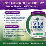 Vital Planet producto en cocina junto a ingredientes saludables para incorporar fibra