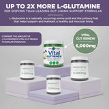 Detalle de etiqueta Vital Planet con lista de ingredientes limpios
