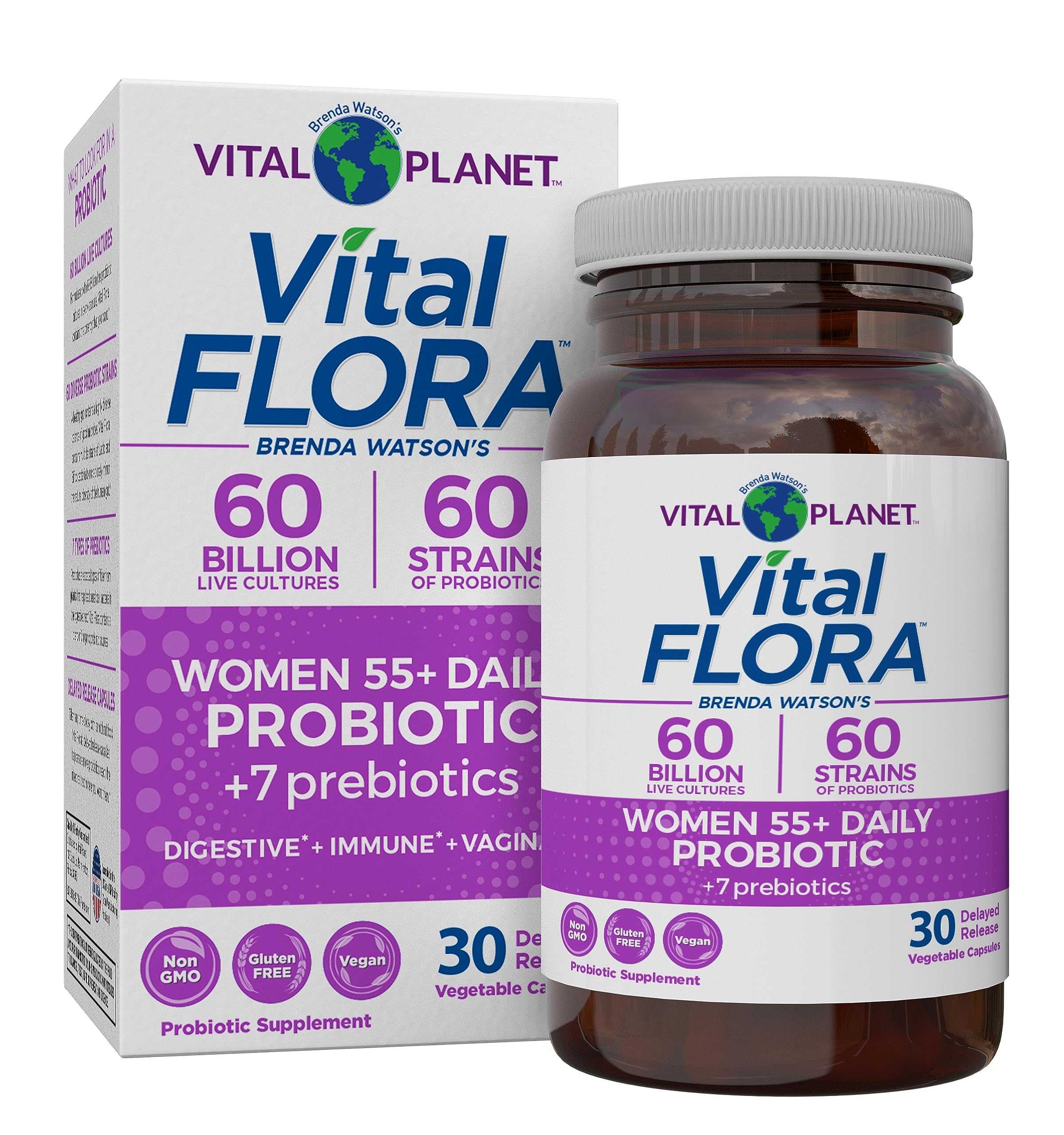 Vital Planet vista frontal del empaque mostrando beneficios y formato