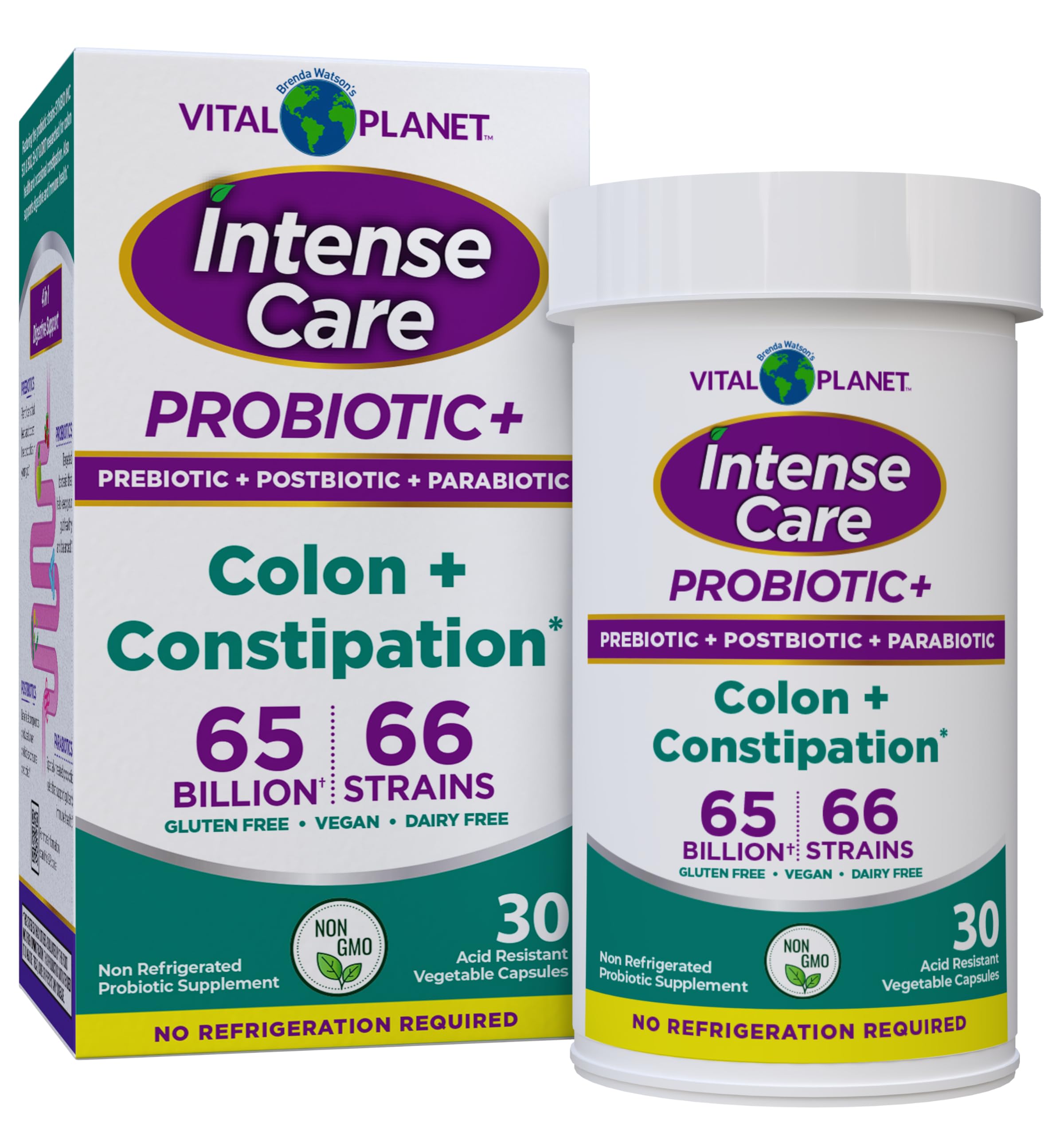 Vital Planet envase frontal mostrando nombre y beneficios clave