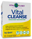 Vital Planet vista frontal del envase que muestra el kit de 14 días y beneficios claros