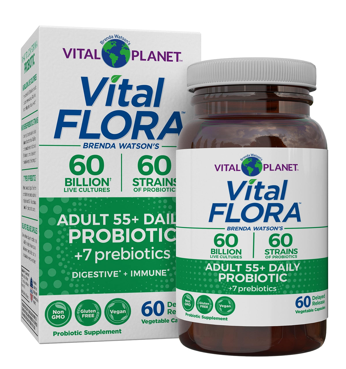 Vital Planet frente del empaque mostrando etiqueta clara y beneficios