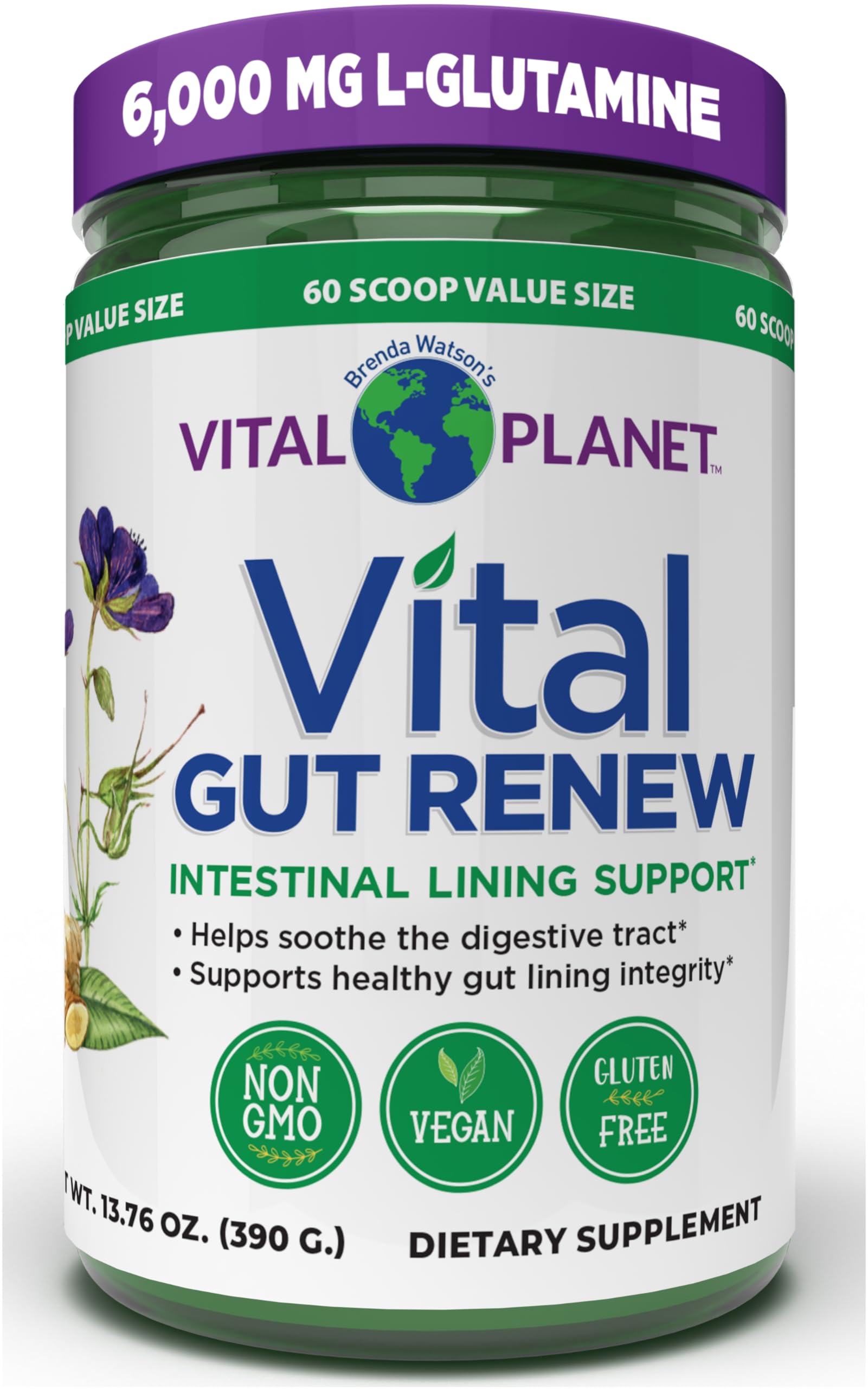 Vital Planet vista frontal del envase mostrando presentación y beneficios